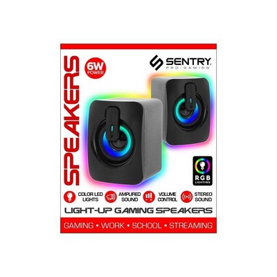 Sentry Rgb Computer Gaming Speakers