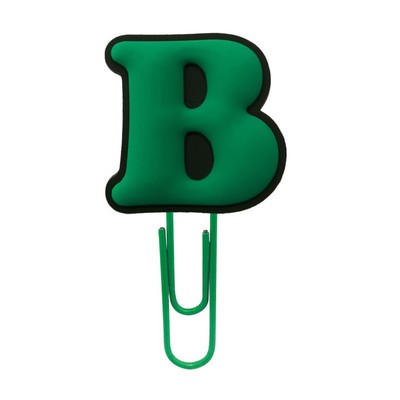 Patch Letter Series - Letter B Paper Clip