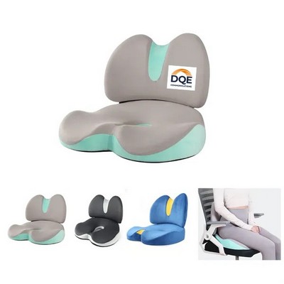 Memory Foam Seat Cushion and Backrest Set
