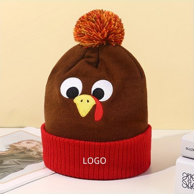 Thanksgiving Turkey Winter Hat
