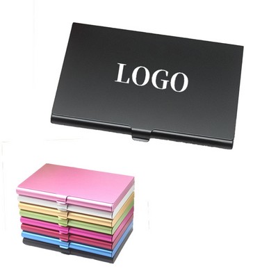 Aluminum Business Card Holder Case