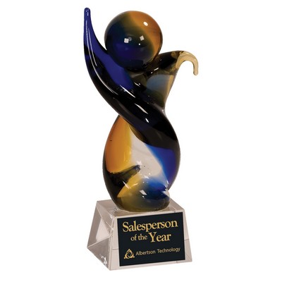 Twisted Body Art Glass