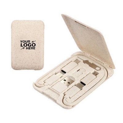 6" 1 Cable Storage Box with Phone Holder