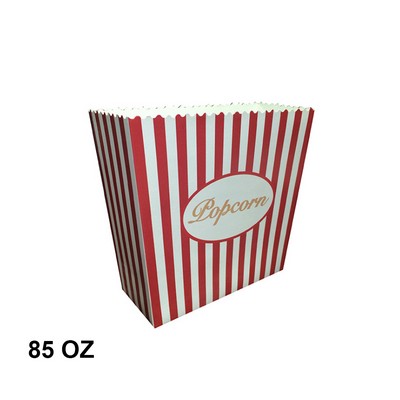 85 Oz. Foldable Popcorn Boxes