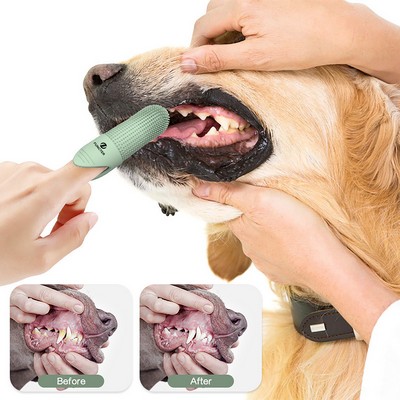 Finger Toothbrush for Dogs &Cat