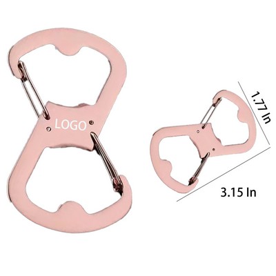 Multi Functional Stainless Steel Carabiner