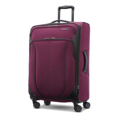 American Tourister 4 Kix 2.0 24" Softside Spinner Purple Orchid Luggage