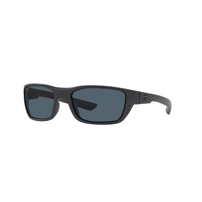 Costa Del Mar Whitetip Sunglasses - (Frame) Blackout; (Lens) Gray 580P
