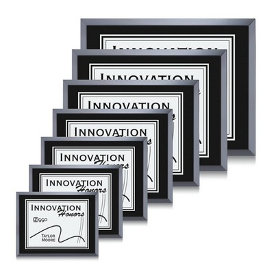 Avonlea/Everett Plaque - Black/Silver