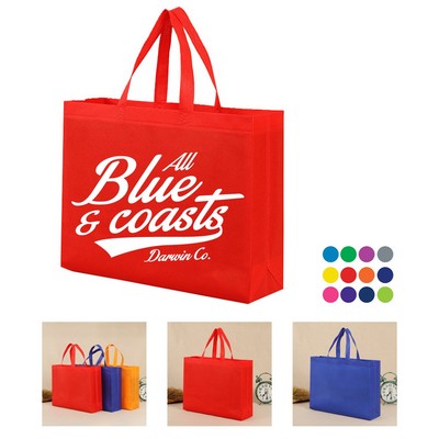 Reusable Non-Woven Shopper Tote Bag
