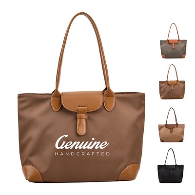 Large Capacity Women's Pu Leather Handbag