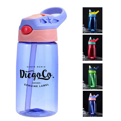16oz Children's Sports Bottle with Straw Lid
