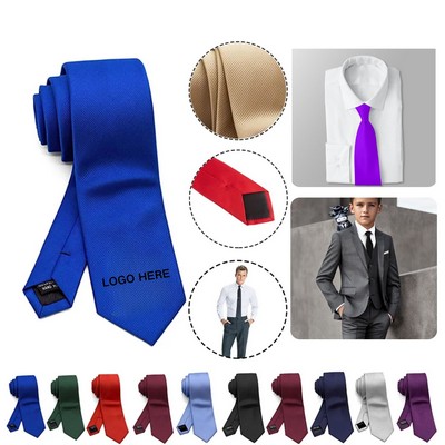 Men's Timeless Solid Necktie,