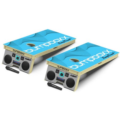 Bumpboxx Bumpboard Mini Corn Hole Boards Set w/Bluetooth Speaker