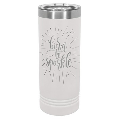 Polar Camel 22 oz. Skinny Tumbler with Slider Lid