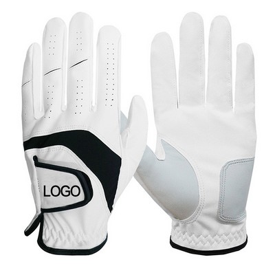 Men's Anti-Slip Sheepskin Golf Glove For Left Hand