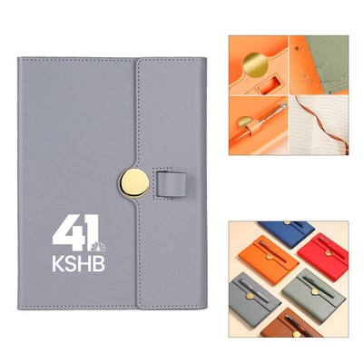 A5 Trifold Handcover Leather Notebook