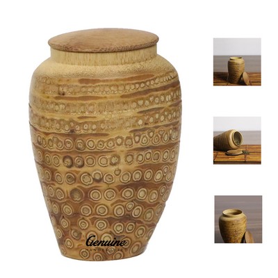 Bamboo Storage Jar with Lid