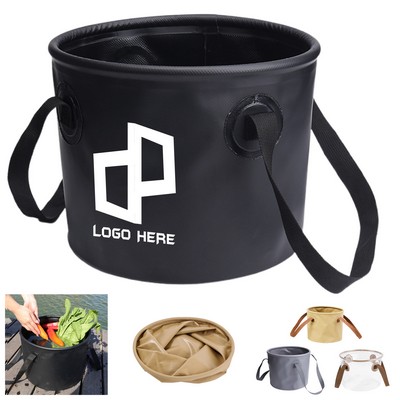 Outdoor Portable Folding Bucket W/ Dual Handle