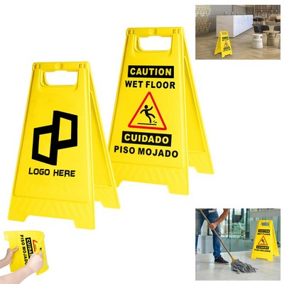 Foldable Floor Safety Warning Signs