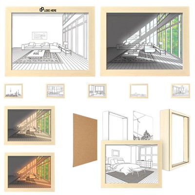 Creative Desktop Light Painting