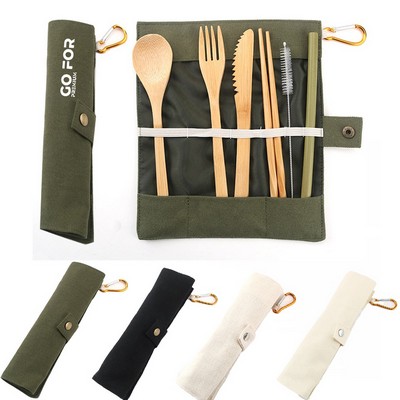 Reusable Bamboo Cutlery set