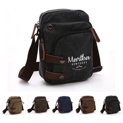 Crossbody Canvas Handbag