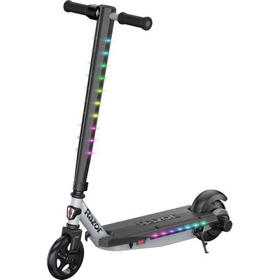 Razor USA Power Core E90 Lightshow Scooter - Silver (Rb)