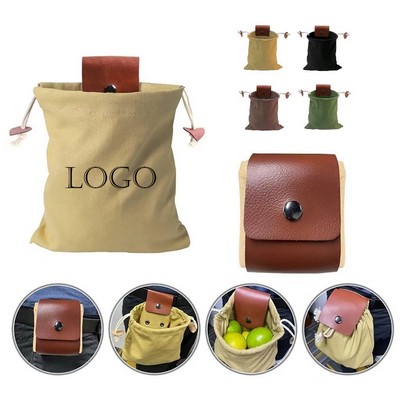 Foraging Bag Canvas Waxed