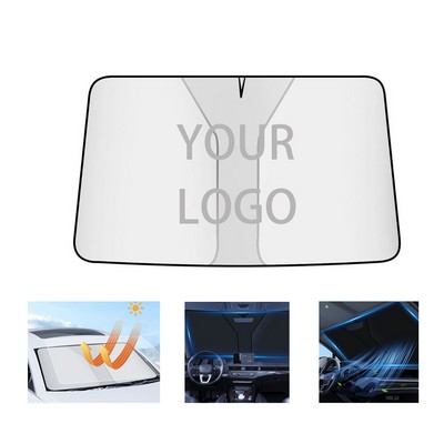 Automotive front windshield heat shield