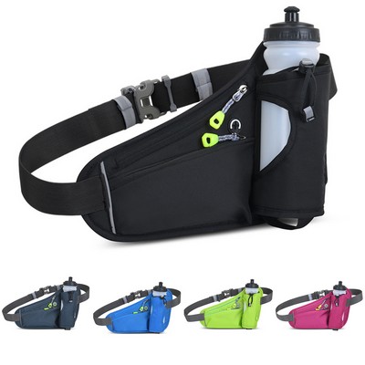 Running Fanny Pack with Water Bottle Hydration Holder