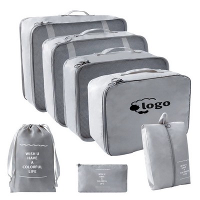 7 Set Packing Cubes Luggage Organizer Bags for Travel