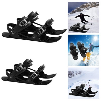 Premium Adjustable Snow Ski Skates