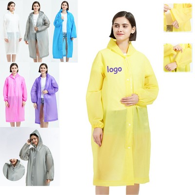Reusable EVA Rain Ponchos