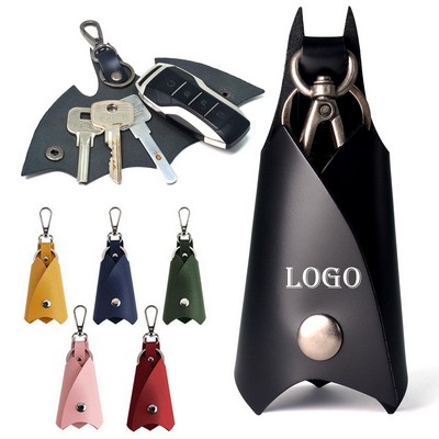 Pu Leather Car Keychain