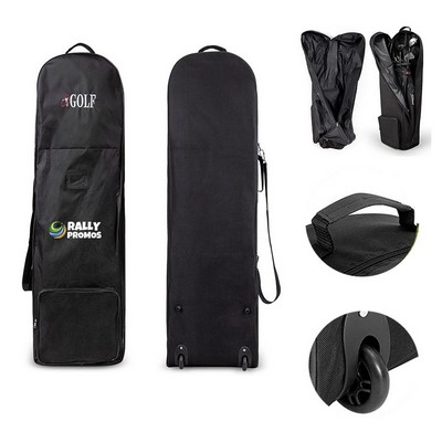 Foldable Golf Travel Plane Bags With Wheel