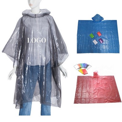 Disposable Transparent Poncho