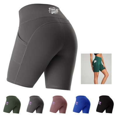 Women Yoga Short with Pocket