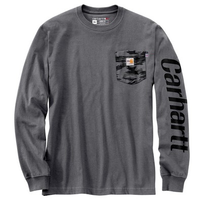 Carhartt Mens FR Frc LseFit LW Camo Grphc T