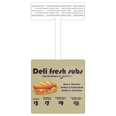 Plastic Shelf Dangler