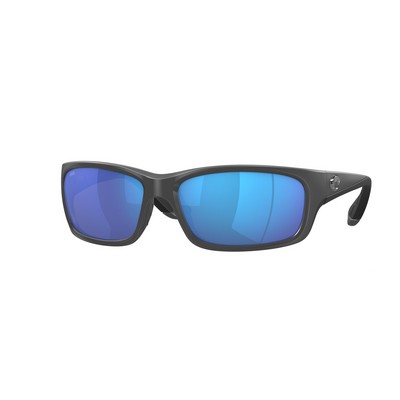 Costa Del Mar Jose Sunglasses - (Frame) Matte Gray; (Lens) Blue Mirror, 580G