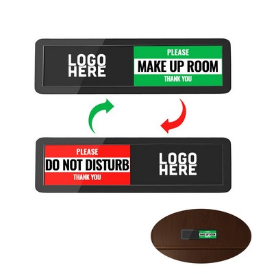 Do Not Disturb Slider Door Sign
