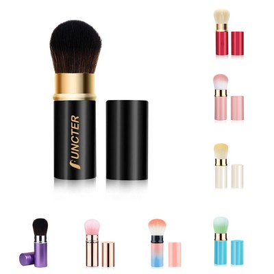 Small Round Tube Color Blocking Multi-Purpose Makeup Brush