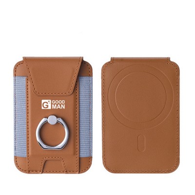 Magnetic Ring Bracket Card Holder