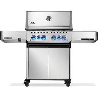 Napoleon Prestige® 500 Propane Gas Grill with Infrared Side and Rear Burner - Stainless Steel
