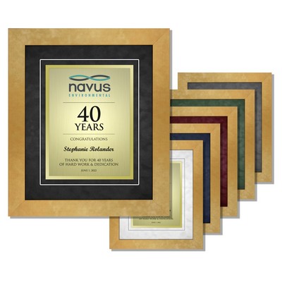 Paramount - Executive Aluminum Certificate Frame (Gold Frame)