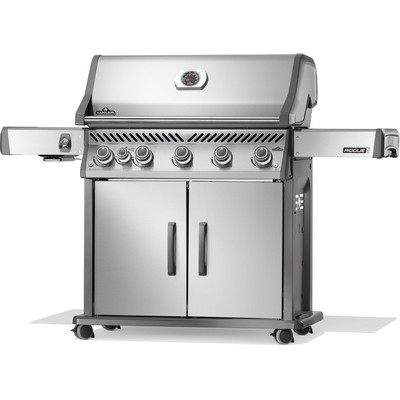 Napoleon Rogue® PRO 625 Natural Gas Grill with Infrared Side Burner - Stainless Steel