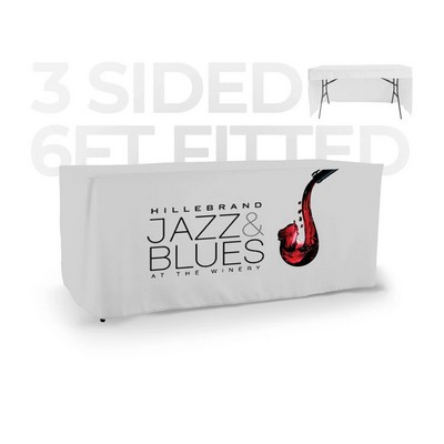 6' Open Backed Fitted Tablecover