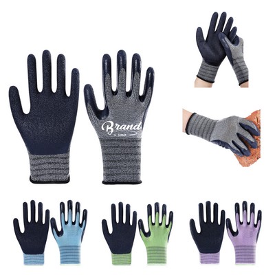 Breathable Fabric Adults Gardening Gloves