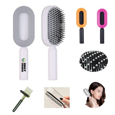 Self Cleaning Airbag Massager Hairdressing Brush